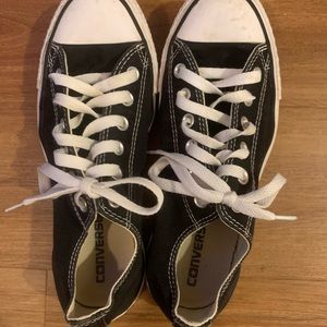 Black Low-top Converse